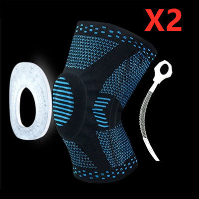 Knee Patella Protector Brace Silicone Spring Knee Pad Knee Patella Protector Brace Silicone Spring Knee Pad
